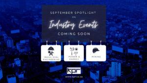 Read more about the article September Spotlight on Industry Events
