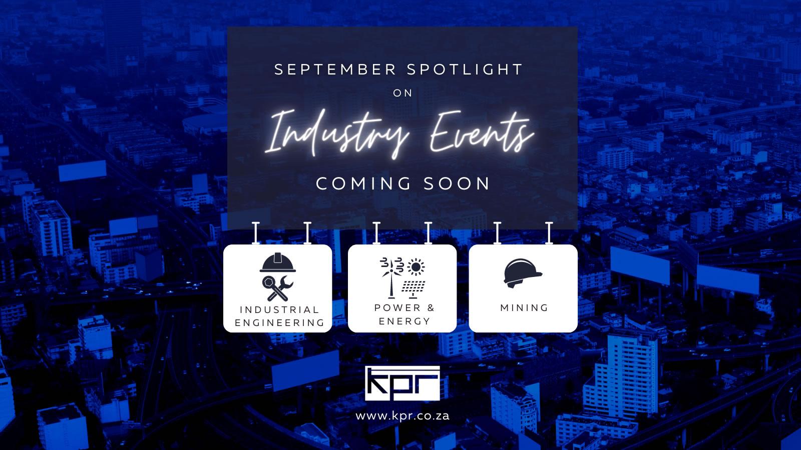 You are currently viewing September Spotlight on Industry Events