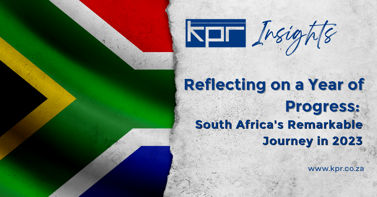 You are currently viewing KPR Year-End Reflection: The Highlights of 2023 in South Africa
